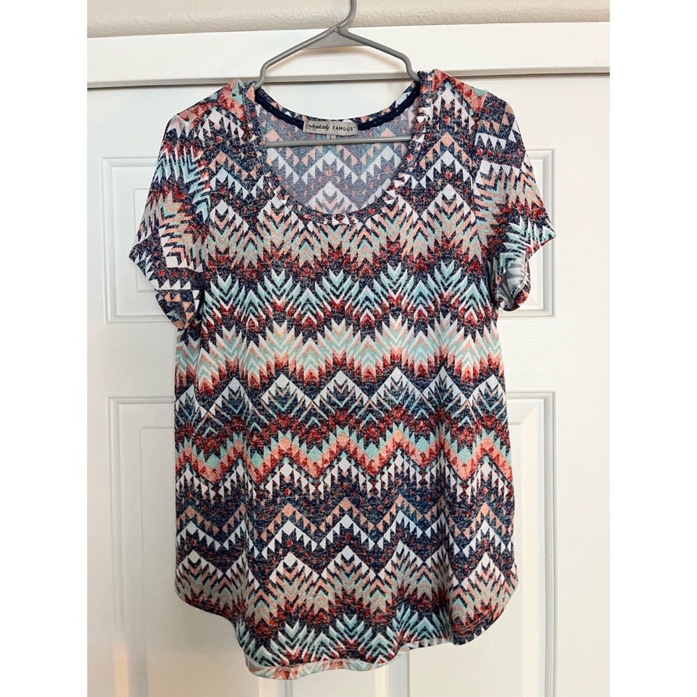 Casual tshirt with colorful design